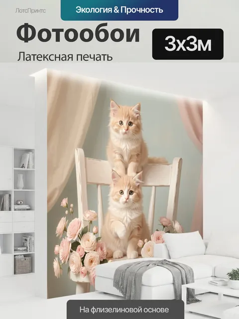 300 × 300 см · Латексная печать