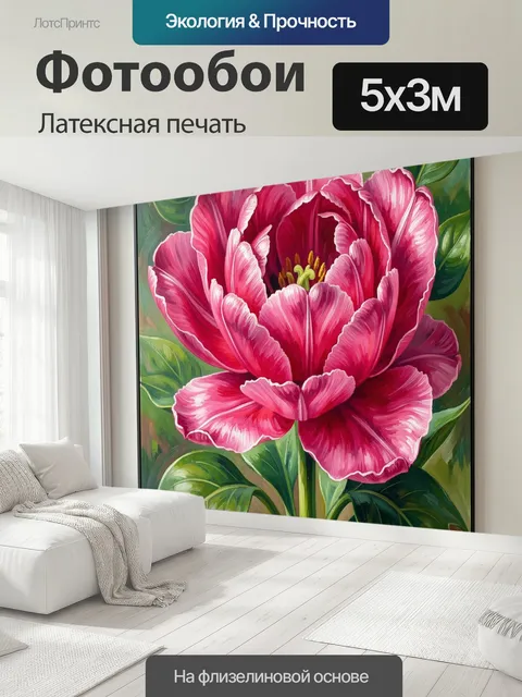 500 × 300 см · Латексная печать
