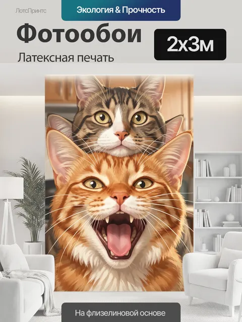 200 × 300 см · Латексная печать