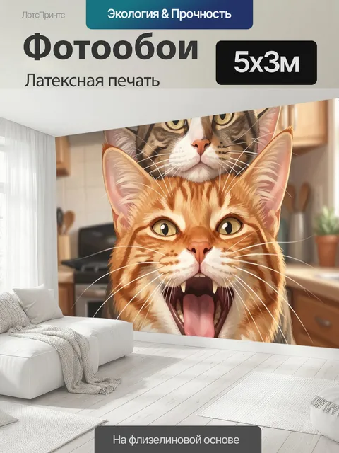 500 × 300 см · Латексная печать