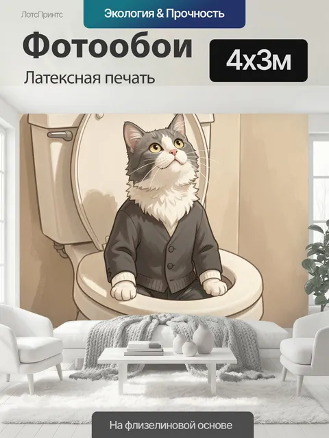 400 × 300 см · Латексная печать