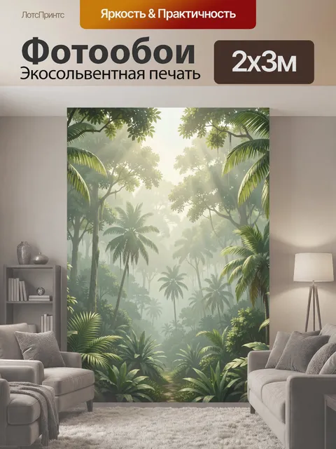 200 × 300 см · Экосольвентная печать