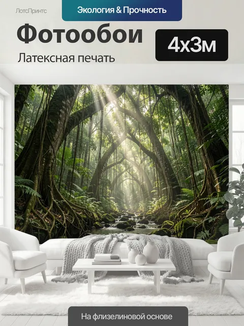 400 × 300 см · Латексная печать