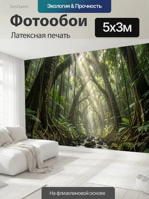500 × 300 см · Латексная печать