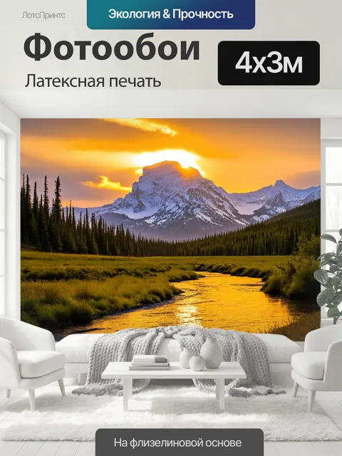 400 × 300 см · Латексная печать