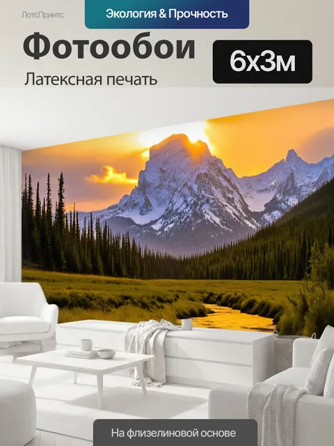 600 × 300 см · Латексная печать