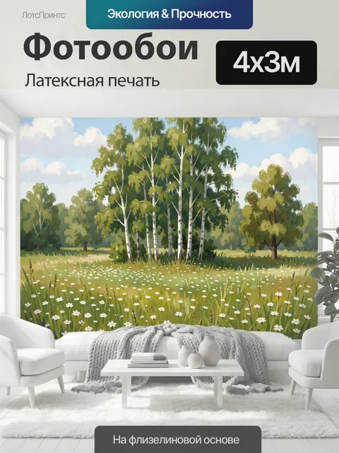 400 × 300 см · Латексная печать