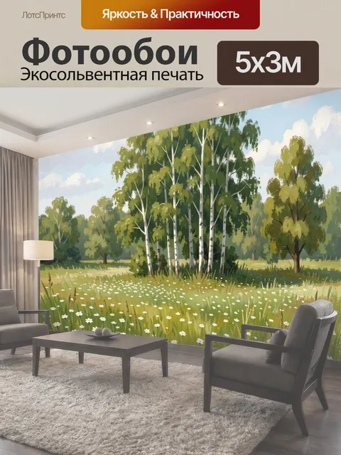 500 × 300 см · Экосольвентная печать
