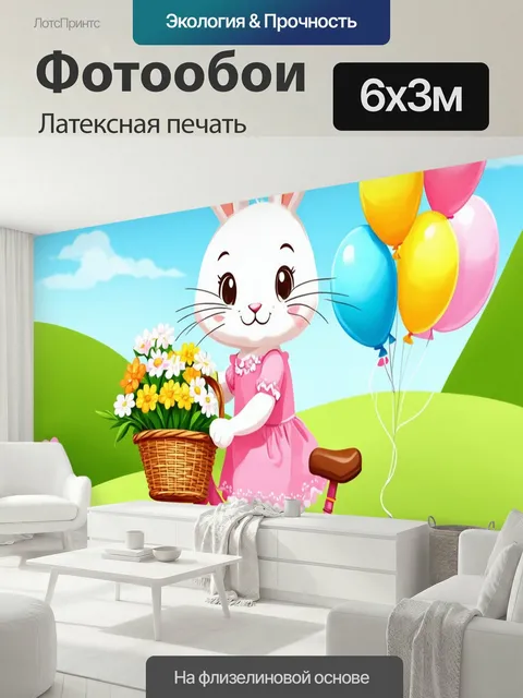 600 × 300 см · Латексная печать