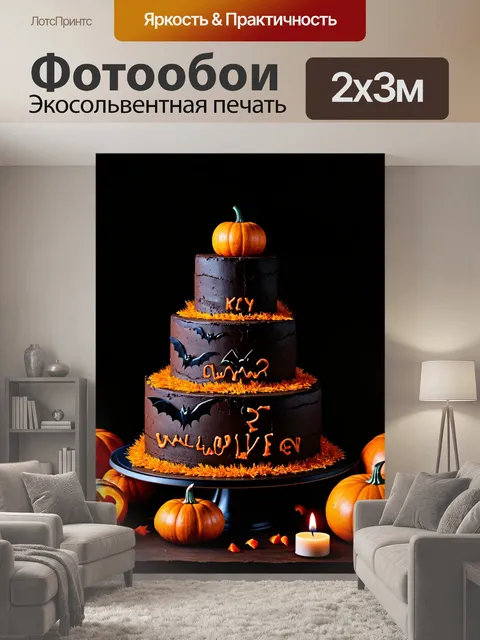 200 × 300 см · Экосольвентная печать