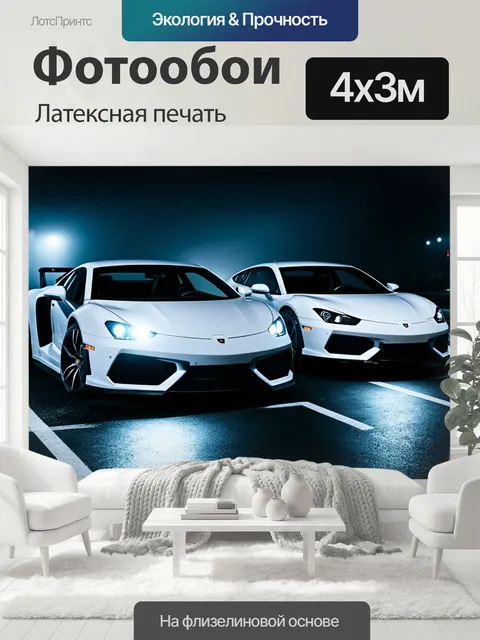 400 × 300 см · Латексная печать