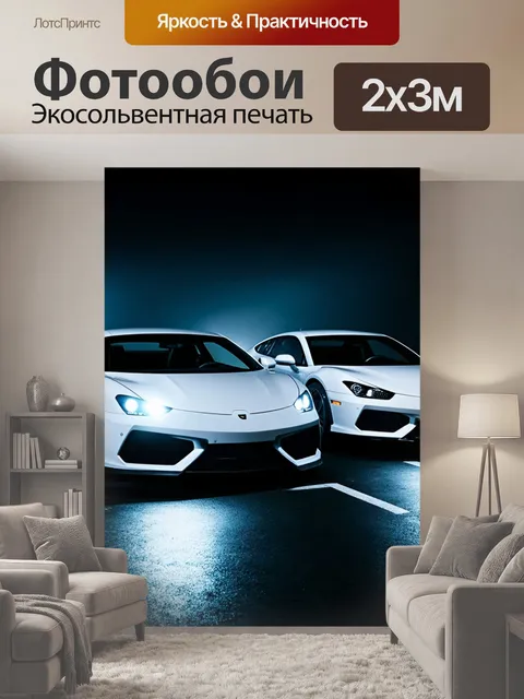 200 × 300 см · Экосольвентная печать