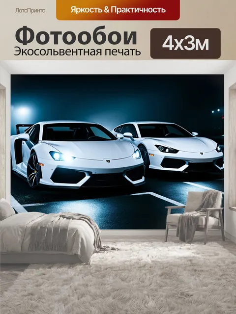 400 × 300 см · Экосольвентная печать