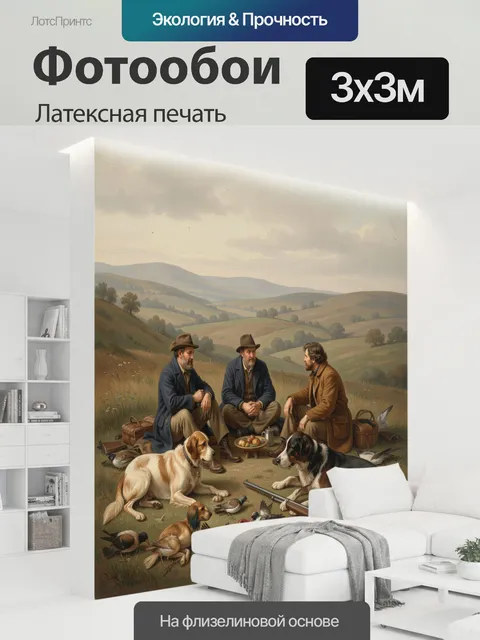 300 × 300 см · Латексная печать