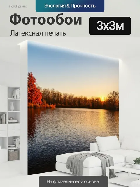 300 × 300 см · Латексная печать