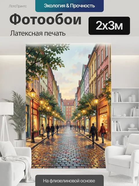 200 × 300 см · Латексная печать