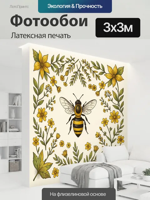 300 × 300 см · Латексная печать
