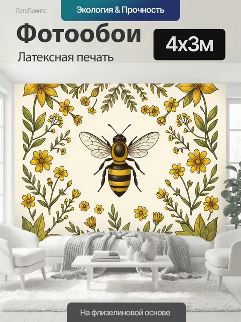400 × 300 см · Латексная печать