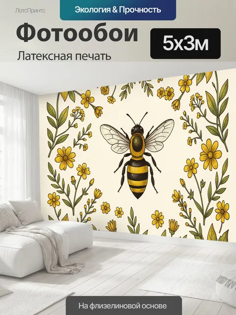 500 × 300 см · Латексная печать