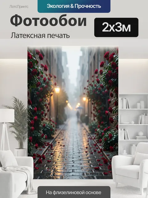 200 × 300 см · Латексная печать