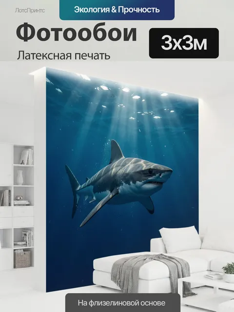 300 × 300 см · Латексная печать