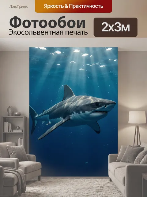 200 × 300 см · Экосольвентная печать