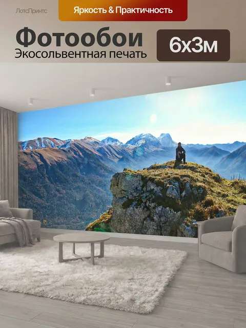 600 × 300 см · Экосольвентная печать