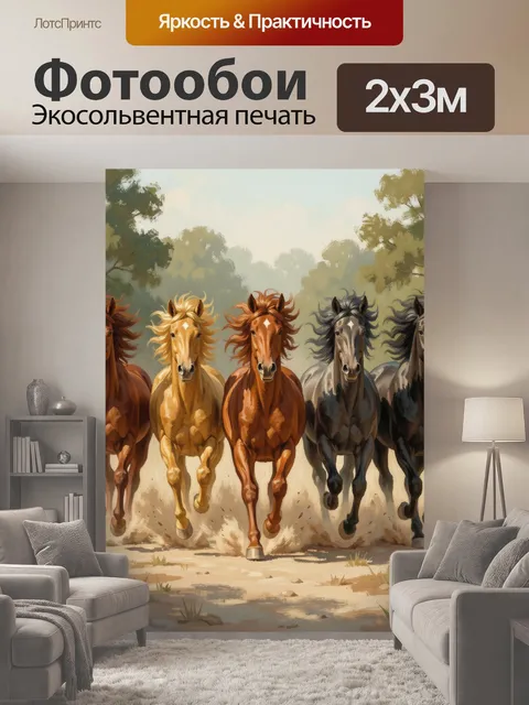 200 × 300 см · Экосольвентная печать