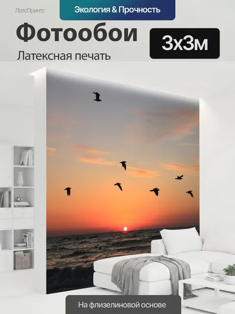 300 × 300 см · Латексная печать