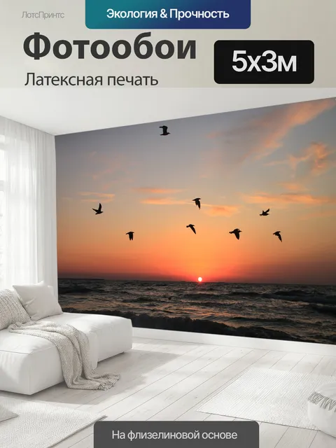 500 × 300 см · Латексная печать