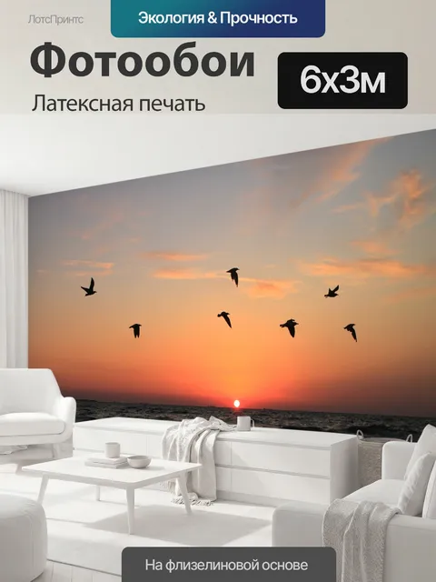 600 × 300 см · Латексная печать