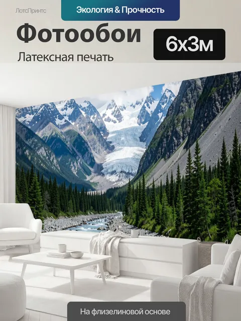 600 × 300 см · Латексная печать