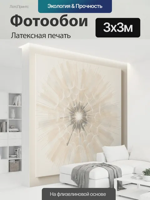 300 × 300 см · Латексная печать