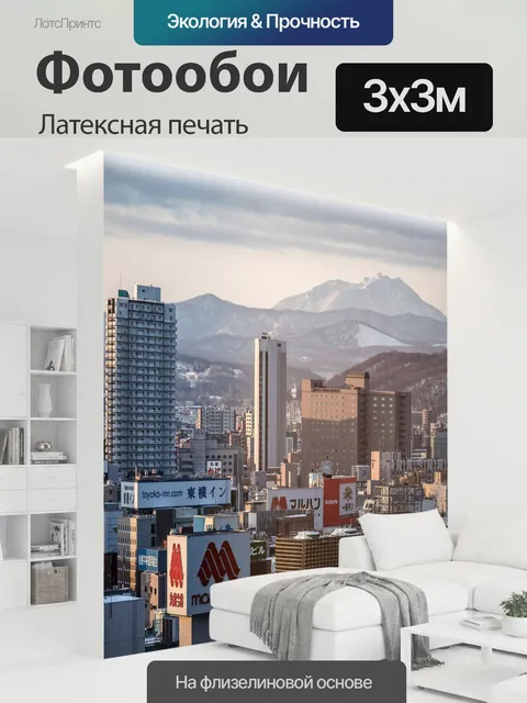 300 × 300 см · Латексная печать