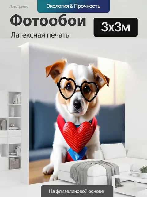 300 × 300 см · Латексная печать