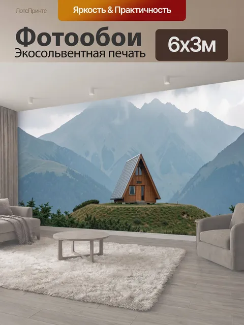 600 × 300 см · Экосольвентная печать