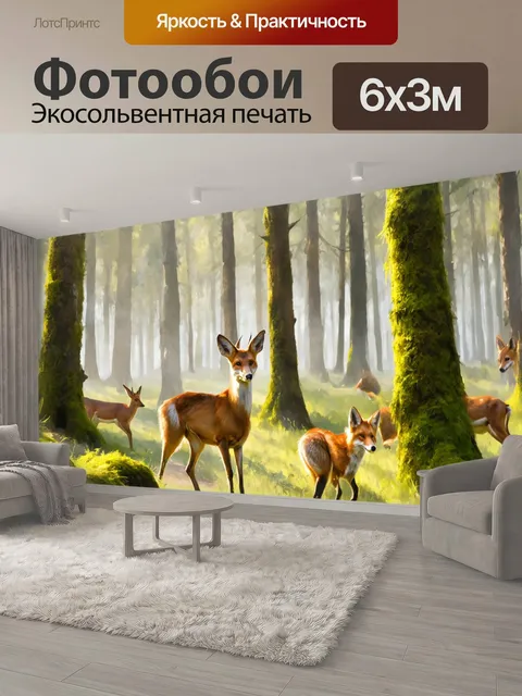 600 × 300 см · Экосольвентная печать
