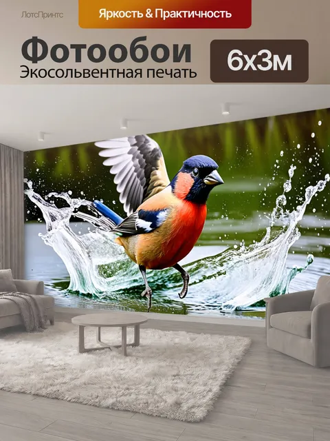 600 × 300 см · Экосольвентная печать