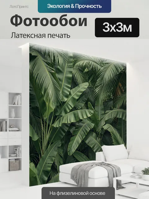 300 × 300 см · Латексная печать