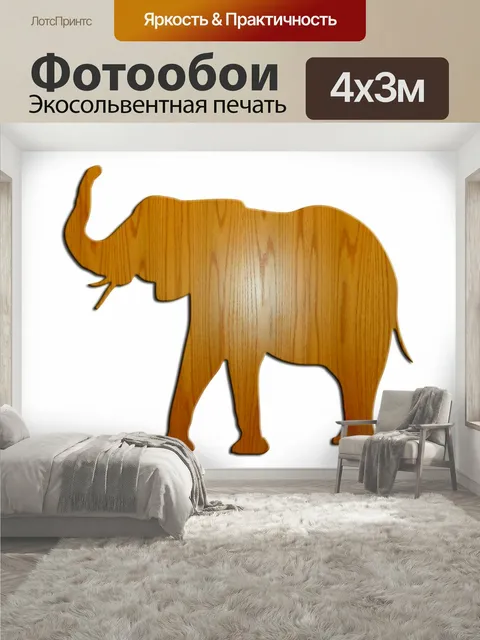 400 × 300 см · Экосольвентная печать