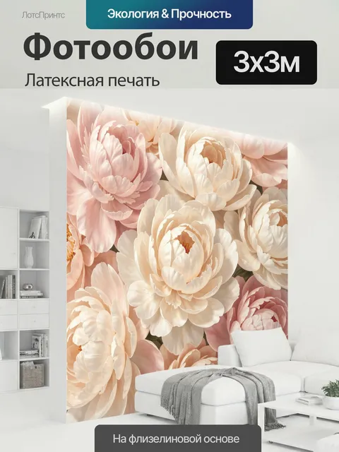 300 × 300 см · Латексная печать