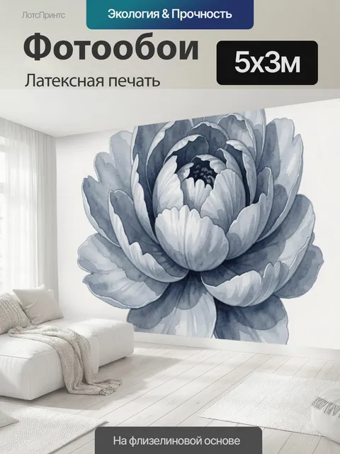 500 × 300 см · Латексная печать