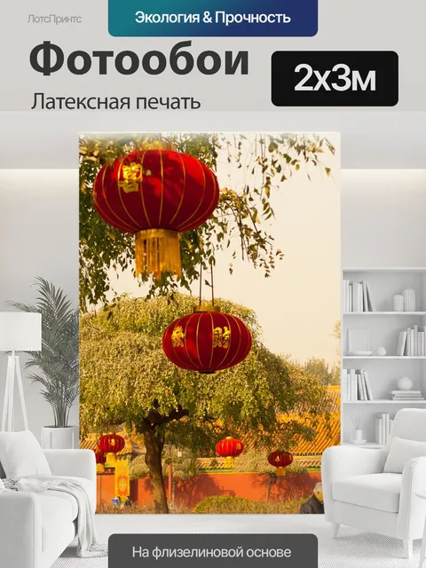 200 × 300 см · Латексная печать