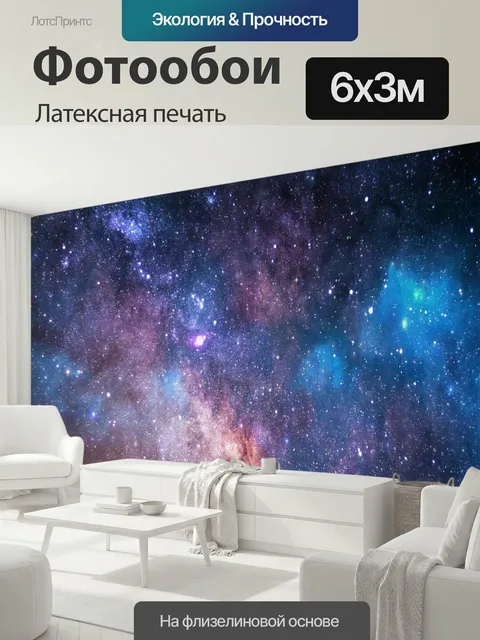 600 × 300 см · Латексная печать