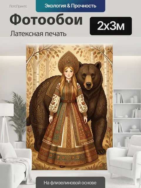 200 × 300 см · Латексная печать