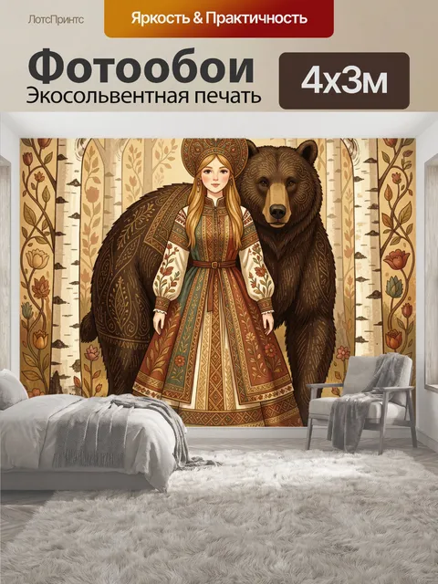 400 × 300 см · Экосольвентная печать