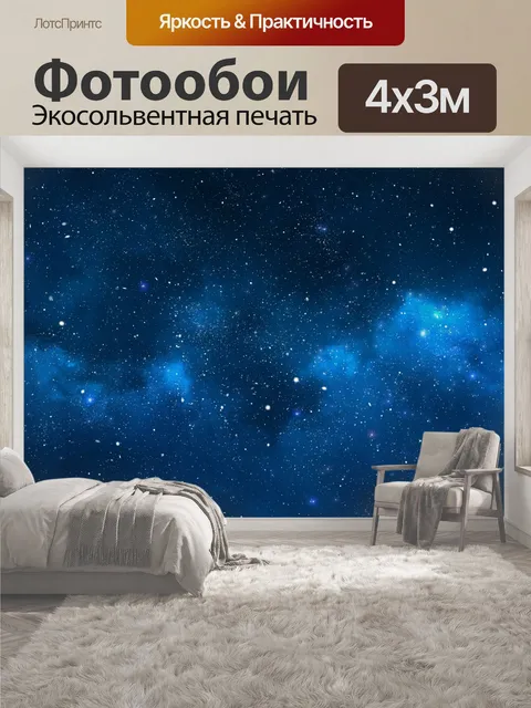 400 × 300 см · Экосольвентная печать