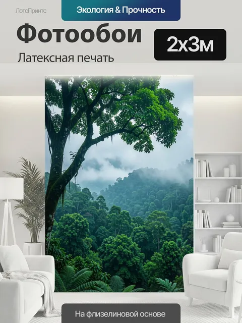 200 × 300 см · Латексная печать