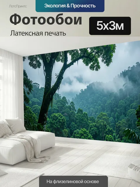 500 × 300 см · Латексная печать