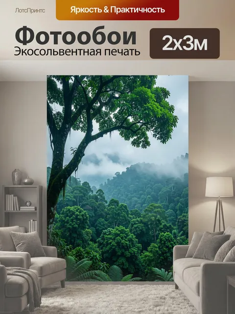 200 × 300 см · Экосольвентная печать